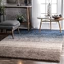 Modern Soft Shaggy Rugs Fluffy Home Decorative for Living Room 2-inch Thick Carpet [Size 3x5 feet]