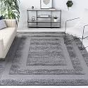 Modern Soft Shaggy Rugs Fluffy Home Decorative for Living Room 2-inch Thick Carpet [Size 6x9 feet]