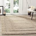 Modern Soft Shaggy Rugs Fluffy Home Decorative for Living Room 2-inch Thick Carpet [Size 6x9 feet]
