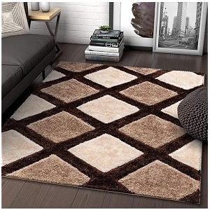 CARPET EMPORIO Super Ultra Soft Shaggy Handcrafted