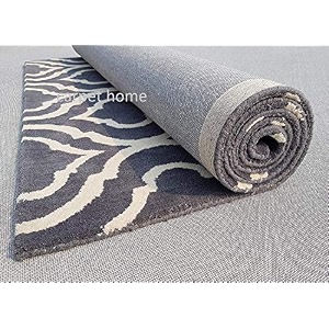 export quality handmade woolen carpet for home living room and for hall dark grey 9 x 12