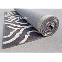 Export Quality Handmade Woolen Carpet for Home Living Room and for Hall. (Dark Grey, 9 x 12)