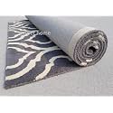 Export Quality Handmade Woollen Carpet for Home, Living Room and Hall (Dark Grey, 7 x 10 Feet)