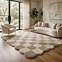 Carpet for Homes Checkered Area Rug 