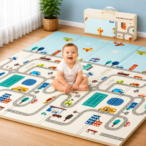 CARPET KINGDOM Cotton Baby Play Mat