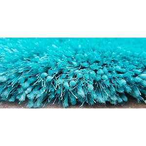 Carpet for Living Room 5x8 Feet Turquoise