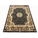 Carpet for Living Room 6x8 Feet Grey Area Rug Floor Carpet Modern Home Decor Carpet | Soft Anti Slip Carpet