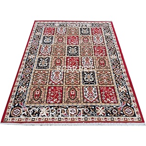 Carpet Multicolour Acrylic 5 x 7 Feet