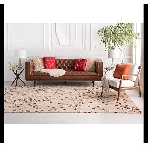 Carpets and Rugs Handwoven Woolen Thick Floral
