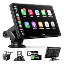 Carplay Screen for Car, 7" Wireless Apple Carplay & Android Auto