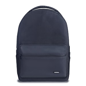 carriall classic polyester laptop backpack 1848 l  stylish water-resistant and durable  multi-pocket casual bag for school college office amp travel  daypack for men women girls amp boys