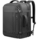 Roomy Carry On Backpack, Expandable Large Capacity Travel Backpack 1-7 Days