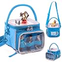 Carrying Case for Toniebox 2/1 Travel Storage Bag with Clear Figure Pocket