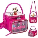 Carrying Case for Toniebox 2/1 Travel Storage Bag with Clear Figure Pocket