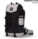 CarryPro HOBO40 V2.0 Functional Travel Backpack For Women and Men Rucksack  - 40 L (Grey)