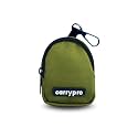 CarryPro PRO Coin Pouch with Zipper for Multipurpose Usage for Adults and Kids, Medium Size, Pack of 1 (Olive Green)