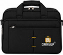 CARRYUP Men & Women Black Messenger Bag