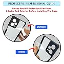 Transparent Hard Back Cover case for Realme