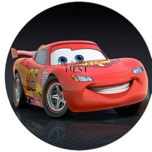 cars edible wafer paper pre-printed cake topper 678 inches design 1 8 inch buy 1 sheet get 1 pack of cutoutsuncut topper free