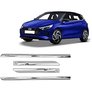 carshade full chrome set of 4pcs side beading side cladding compatible for ready go