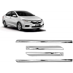 carshade full chrome set of 4pcs side beading side cladding compatible for i-vtec 2019