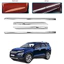CARSHADE Full Chrome Set of 4pcs Side Beading Side Cladding Compatible for Safari 2021