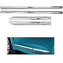 CARSHADE Full Chrome Set of 4pcs Side Beading Side Cladding Compatible for Fluence