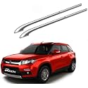 CARSHADE Full Chrome Set of 4pcs Side Beading Side Cladding Compatible for Old Vitara BREZZA (Old Model)