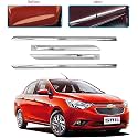 CARSHADE Full Chrome Set of 4pcs Side Beading Side Cladding Compatible for SAIL (Type I)
