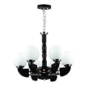 Carsten Galaxy Shaped Brownish Color Chandelier Jhoomer Ceiling Light (6 Light)