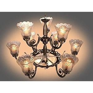 carsten antique design black antique color chandelier jhoomer ceiling light 12 light