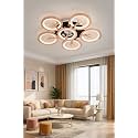 Carsten Luxury 5 Light Chandelier for Living Room, Dining Room &amp; Bedroom Antique Design Golden Antique Color Chandelier Jhoomer Ceiling Light (with Bulb)