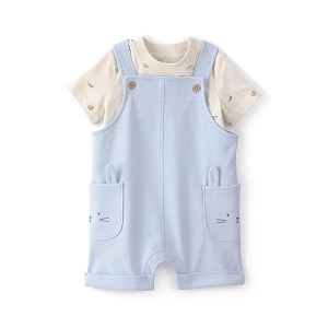 Carters Baby Boy 2-Piece Easter Bunny Shortall