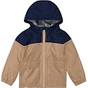 Carter's Baby Boys' Midweight Water-Resistant Fleece-Lined Jacket with Snap Pockets
