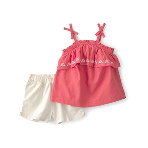 Carters Baby Girl 2-Piece Linen Sleeveless Top