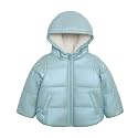 Carter's Girls' Winter Coat Puffer Jacket with Sherpa Lined Hood