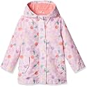 Carter's Toddler &amp; Little Girls' Midweight Fleece Lined Hooded Raincoat Rain Jacket