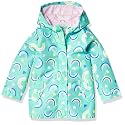 Carter's Toddler &amp; Little Girls' Midweight Fleece Lined Hooded Raincoat Rain Jacket