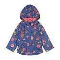 Carter's Toddler &amp; Little Girls' Midweight Fleece Lined Hooded Raincoat Rain Jacket