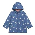 Carter's Toddler &amp; Little Girls' Midweight Fleece Lined Hooded Raincoat Rain Jacket