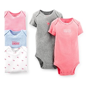 carter39s unisex baby 5-pack bodysuits