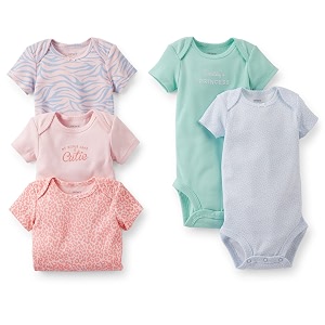 carter39s unisex baby 5-pack bodysuits