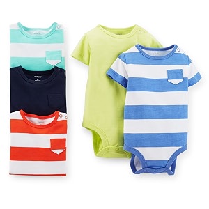 carter39s unisex baby 5-pack bodysuits