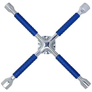 cartman 1634 universal anti-slip lug wrench cross wrench