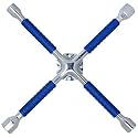 Cartman 16" Universal Anti-Slip Lug Wrench, Cross Wrench