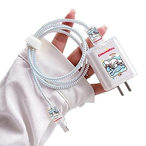 cartoon 3d design protective case for 18w 20w iphone 14 13 12 11 pro max fast charging cable adapter chargercute cartoon lightning data cable case for iphone chargerdogmulticolour