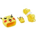 Cartoon 3D Design Protective Case for 18W 20W iPhone 14 13 12 11 Pro Max Fast Charging Cable Adapter Charger,Cute Cartoon Lightning Data Cable Case for iPhone(Pikachu 2),Yellow