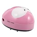 Cartoon Mini Desktop Vacuum Cleaner Handheld Rechargeable Cordless Small Vacuum for Desk Keyboard Home Office Car