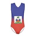 Cartoon Pattern Kids Girls Bathing Suits One Piece Swimsuit Soft &amp; Quick Dry, 5-14Years
