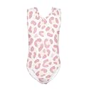 Cartoon Pattern Kids Girls Bathing Suits One Piece Swimsuit Soft &amp; Quick Dry, 5-14Years